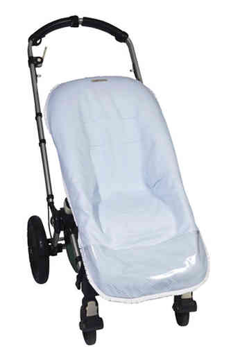 Funda universal para silla de paseo para silla de bebé compatible con la mayoría de correas de hombro Aveanit color azul