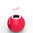 Cubo de agua Ballo Quut rojo y rosa