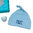 Cajita regalo Gorrito Duende azul con chupete personalizado