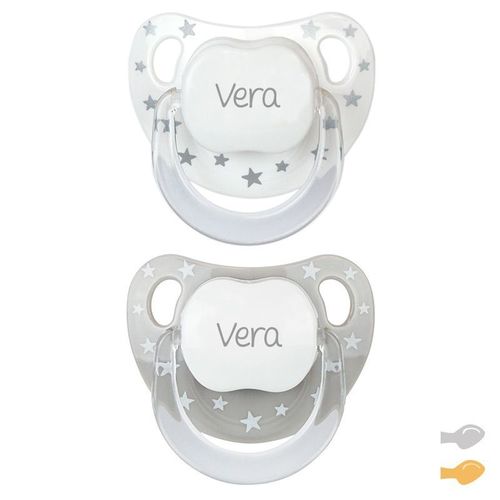 Pack Twin Baby Chic gris personalizado