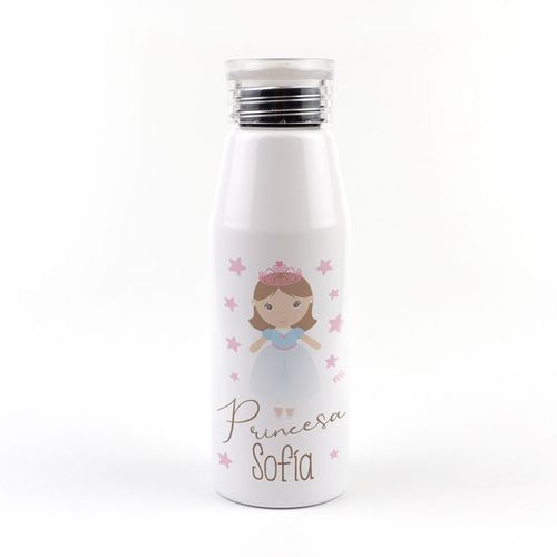 Botella alumino Princesa 500ml personalizada